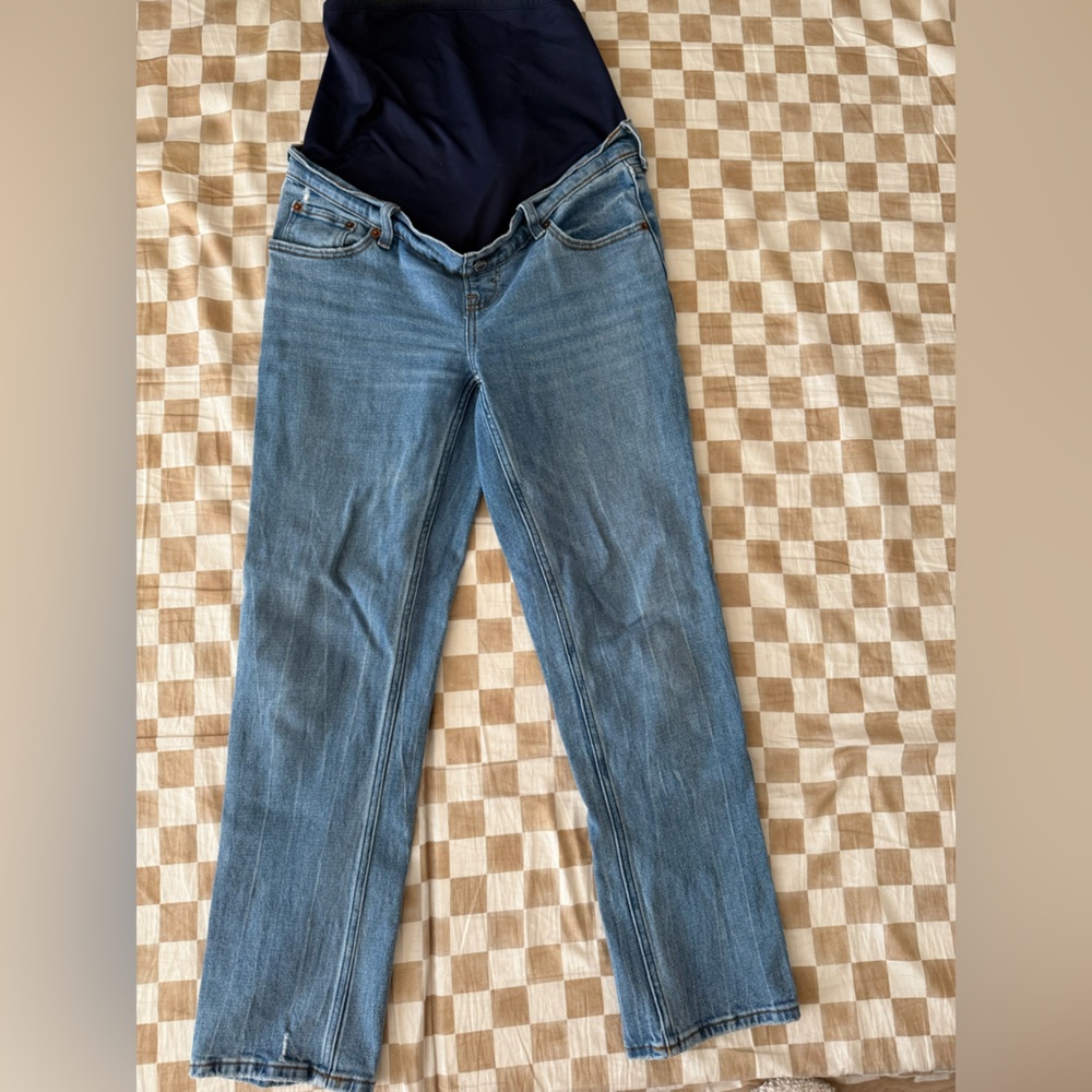 Abercrombie & Fitch Navy Blue Jeans